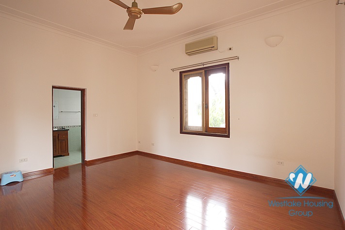 Four bedrooms house available for lease in Tay Ho district,  Hanoi